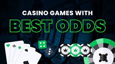 list of casino games with best odds|The Casino Games With the Best and Worst Odds 2022.